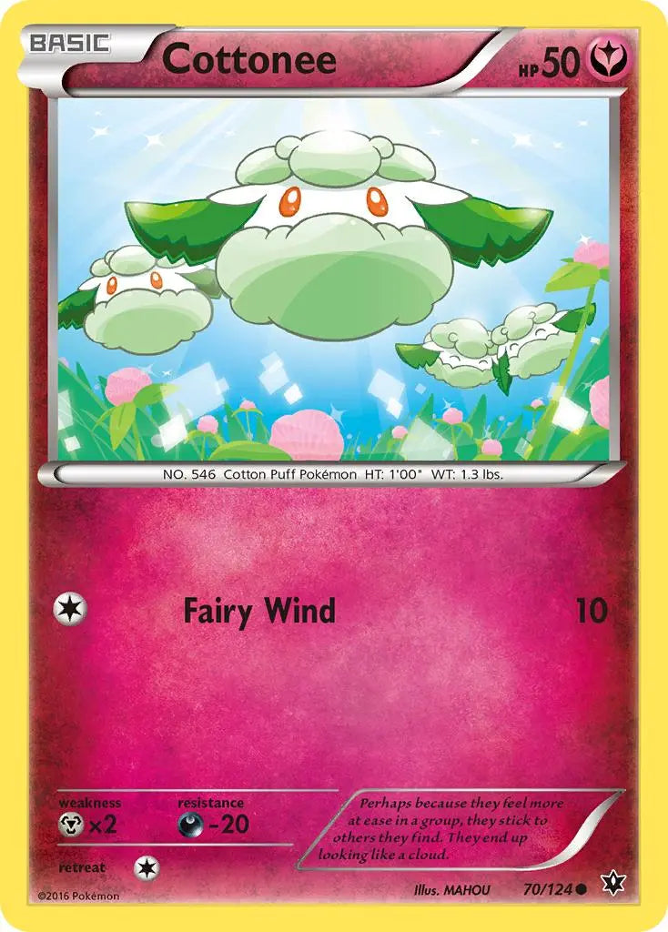 Cottonee (70/124) [XY: Fates Collide] Pokémon