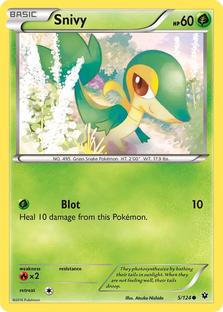 Snivy (5/124) [XY: Fates Collide] Pokémon