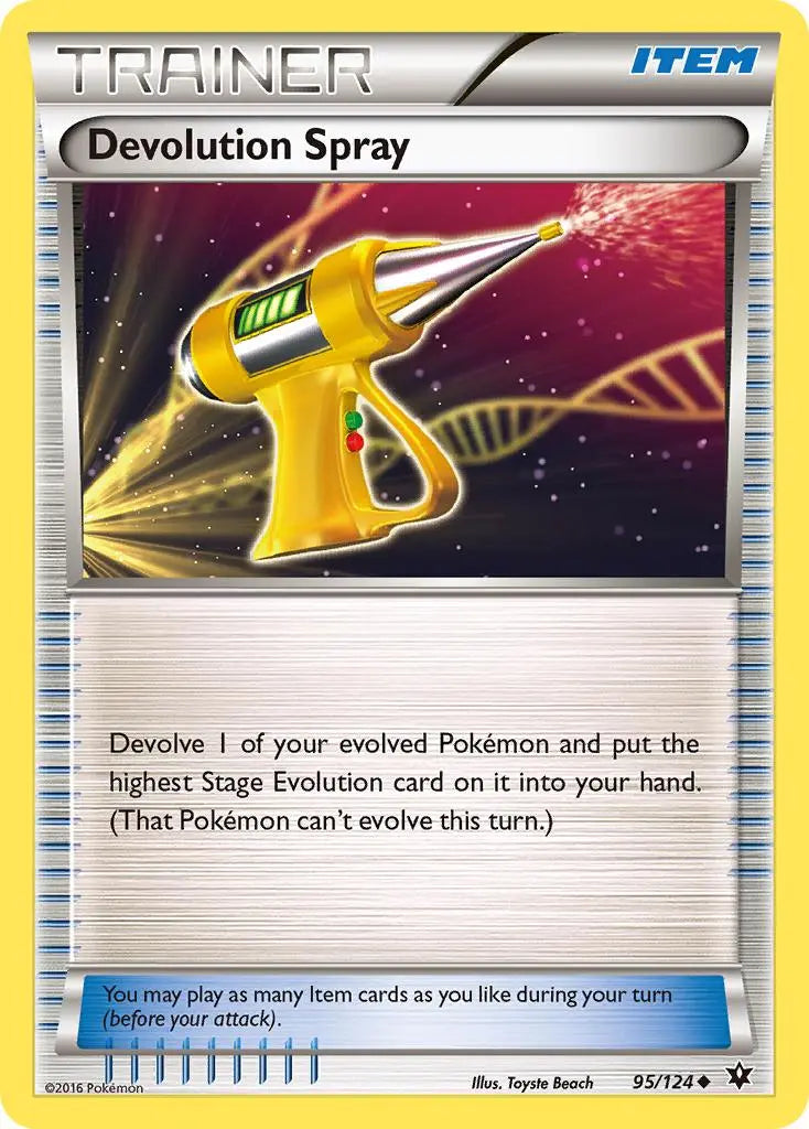 Devolution Spray (95/124) [XY: Fates Collide] Pokémon