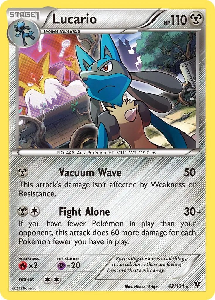Lucario (63/124) [XY: Fates Collide] Pokémon