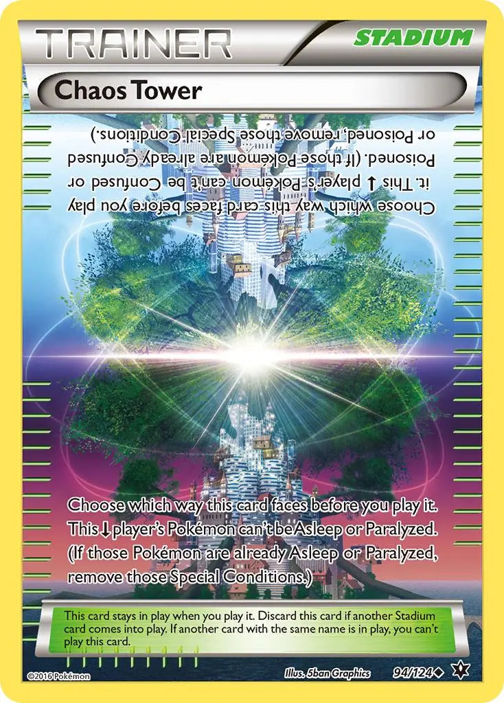 Chaos Tower (94/124) [XY: Fates Collide] Pokémon