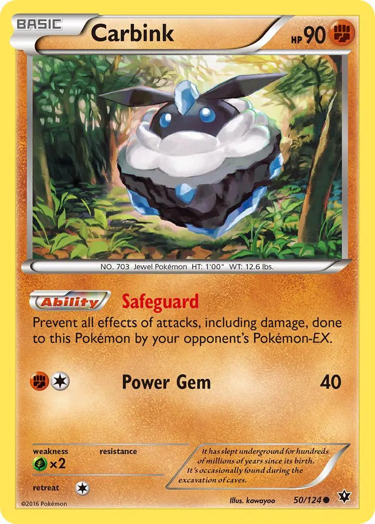 Carbink (50/124) [XY: Fates Collide] Pokémon