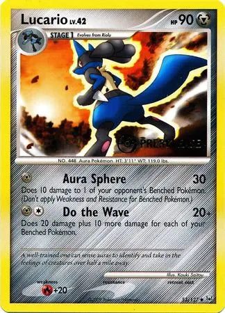 Lucario (53/127) (Prerelease Promo) [Diamond & Pearl: Black Star Promos] Pokémon