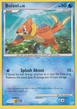 Buizel (1/12) [Diamond & Pearl: Trainer Kit - Manaphy] Pokémon