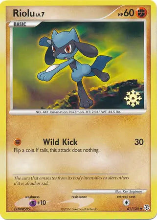 Riolu (61/130) [Countdown Calendar Promos] Pokémon