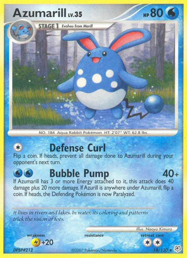 Azumarill (18/130) [Diamond & Pearl: Base Set] Pokémon