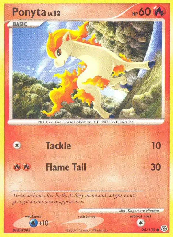 Ponyta (94/130) [Diamond & Pearl: Base Set] Pokémon