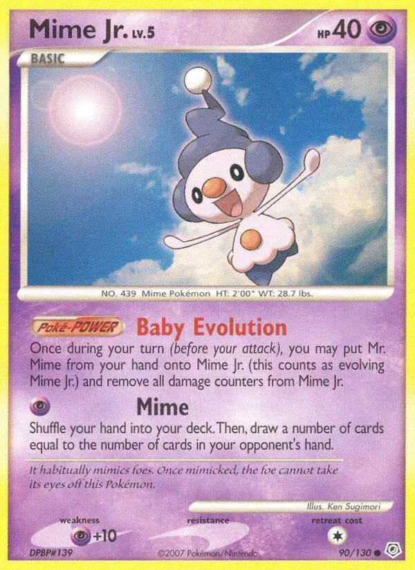 Mime Jr. (90/130) [Diamond & Pearl: Base Set] Pokémon