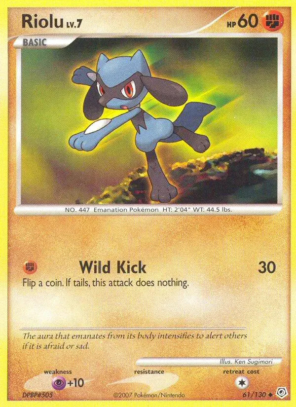 Riolu (61/130) [Diamond & Pearl: Base Set] Pokémon