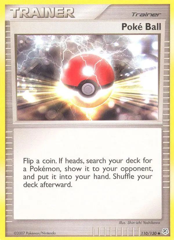 Poke Ball (110/130) [Diamond & Pearl: Base Set] Pokémon