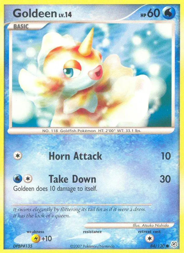 Goldeen (84/130) [Diamond & Pearl: Base Set] Pokémon