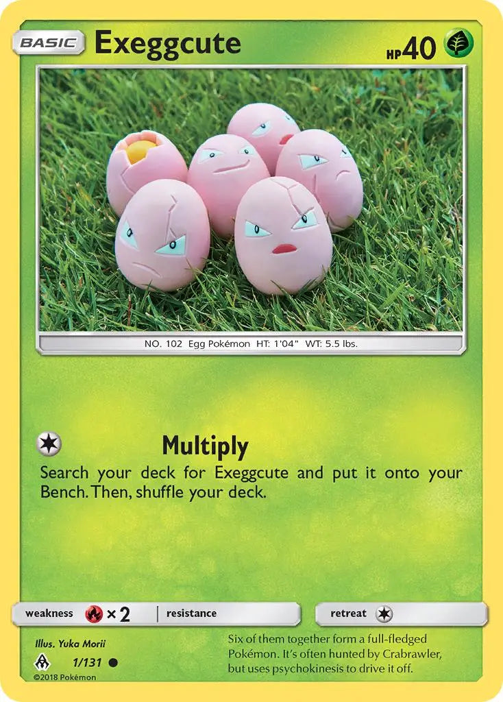 Exeggcute (1/131) [Sun & Moon: Forbidden Light] Pokémon