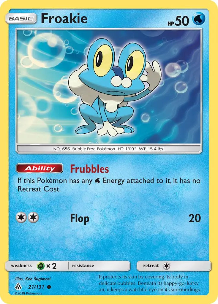 Froakie (21/131) [Sun & Moon: Forbidden Light] Pokémon