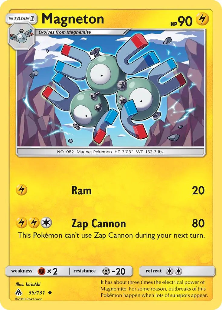 Magneton (35/131) [Sun & Moon: Forbidden Light] Pokémon