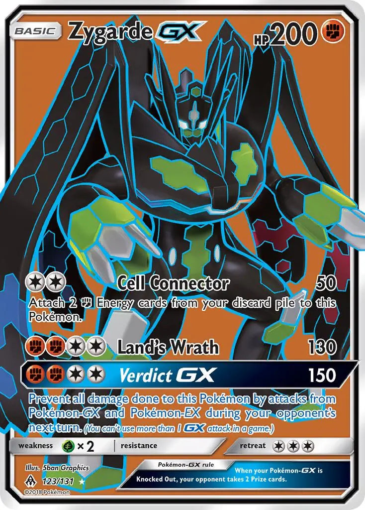 Zygarde GX (123/131) [Sun & Moon: Forbidden Light] Pokémon