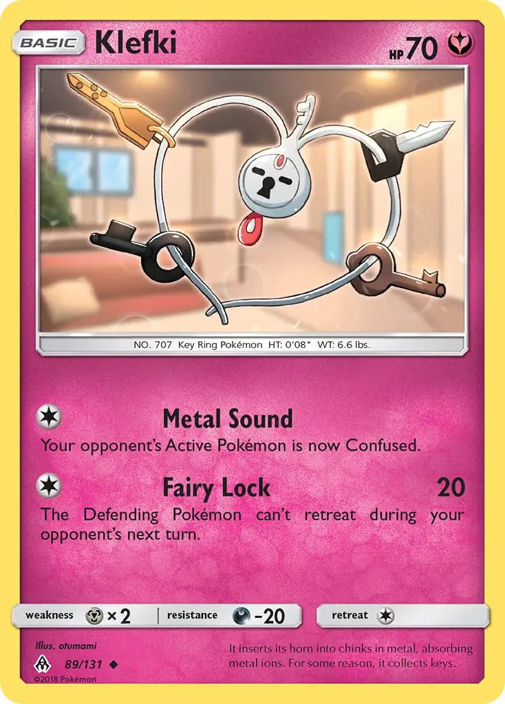 Klefki (89/131) [Sun & Moon: Forbidden Light] Pokémon