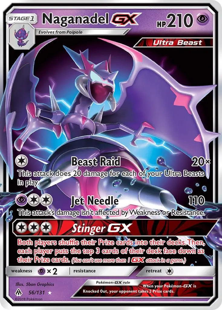 Naganadel GX (56/131) [Sun & Moon: Forbidden Light] Pokémon