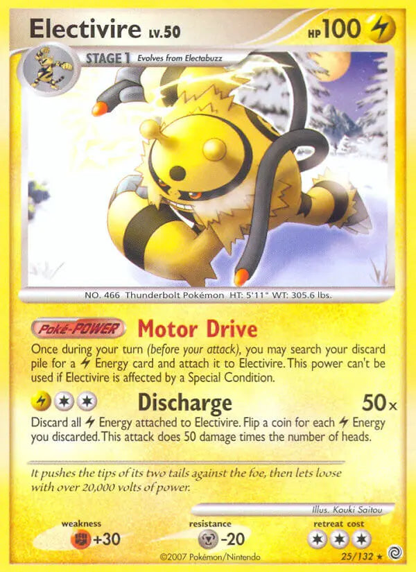 Electivire (25/132) (Theme Deck Exclusive) [Diamond & Pearl: Secret Wonders] Pokémon