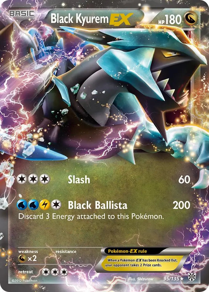 Black Kyurem EX (95/135) [Black & White: Plasma Storm] Pokémon