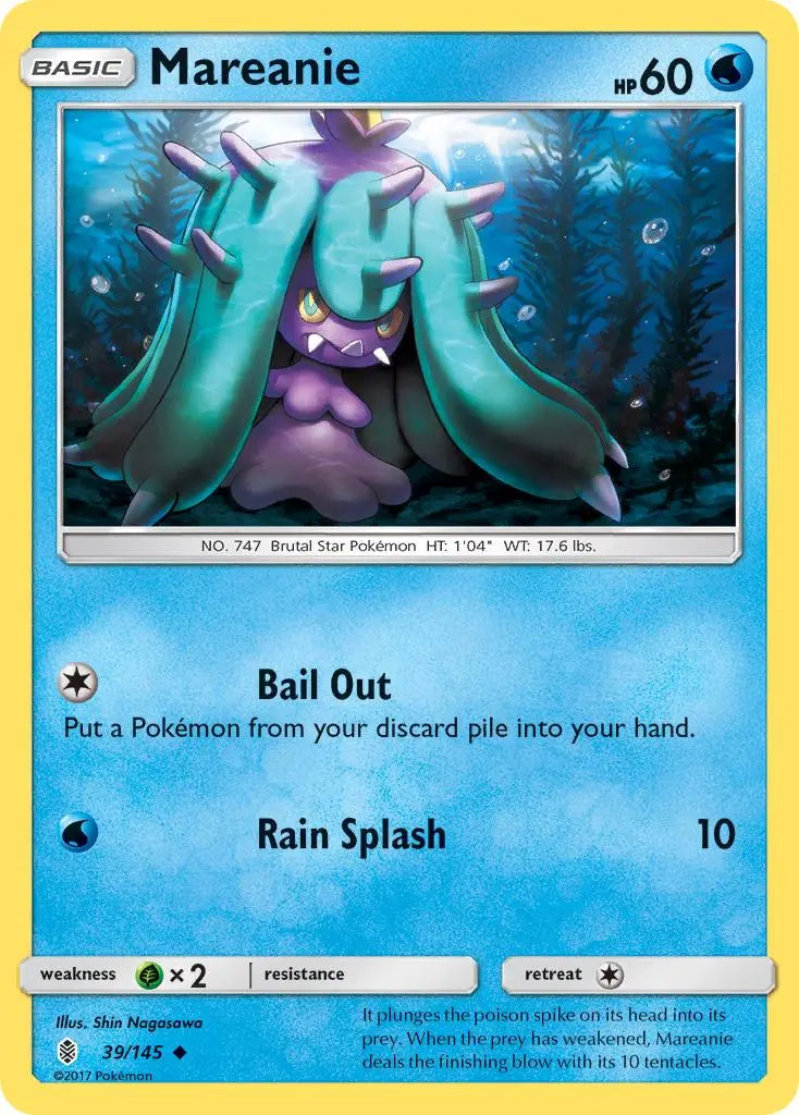 Mareanie (39/145) [Sun & Moon: Guardians Rising] Pokémon