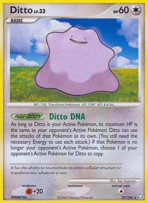 Ditto (27/146) [Diamond & Pearl: Legends Awakened] Pokémon