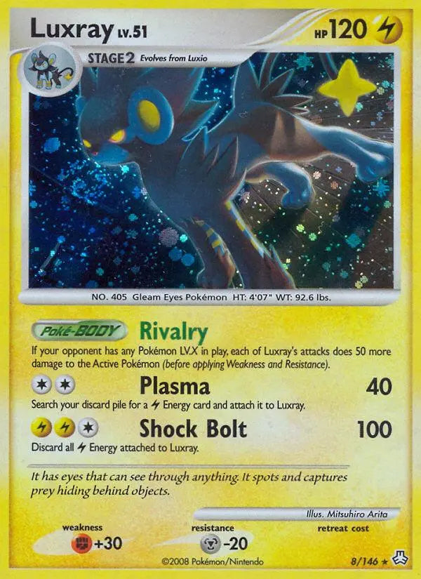 Luxray (8/146) [Diamond & Pearl: Legends Awakened] Pokémon