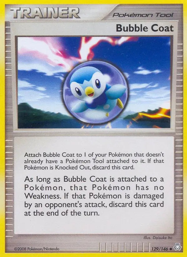 Bubble Coat (129/146) [Diamond & Pearl: Legends Awakened] Pokémon