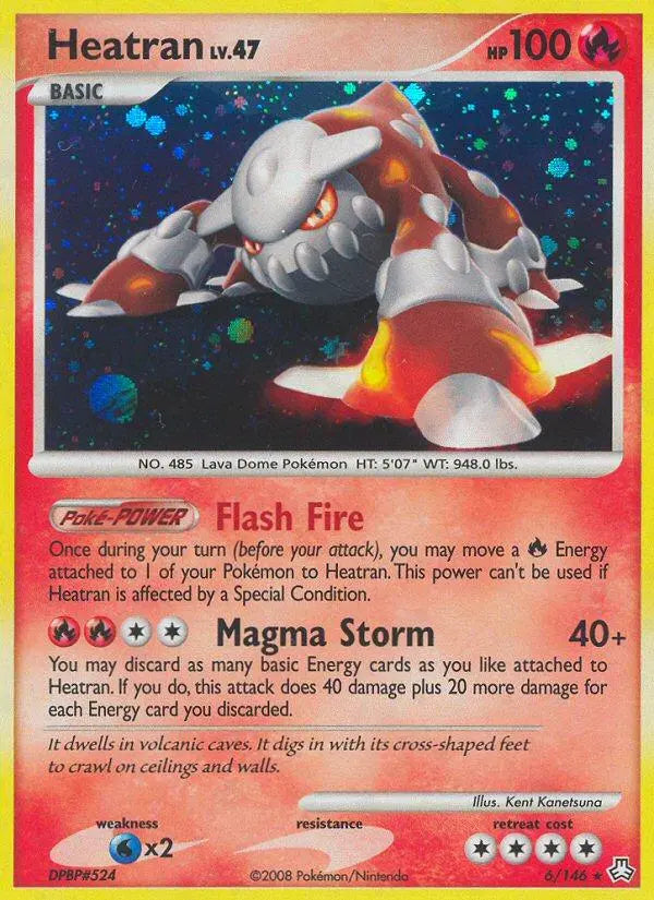 Heatran (6/146) [Diamond & Pearl: Legends Awakened] Pokémon