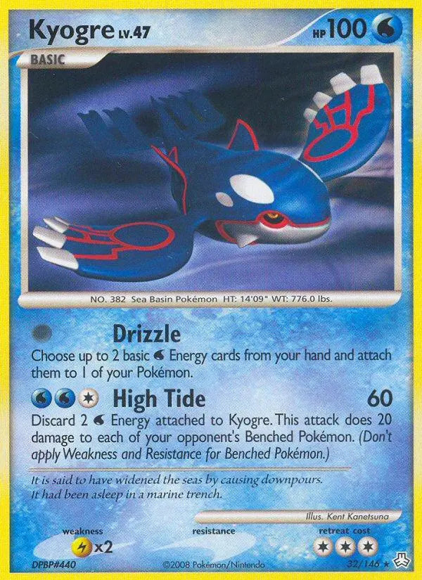 Kyogre (32/146) [Diamond & Pearl: Legends Awakened] Pokémon