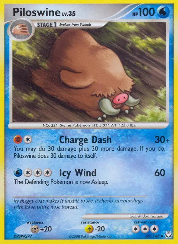 Piloswine (69/146) [Diamond & Pearl: Legends Awakened] Pokémon