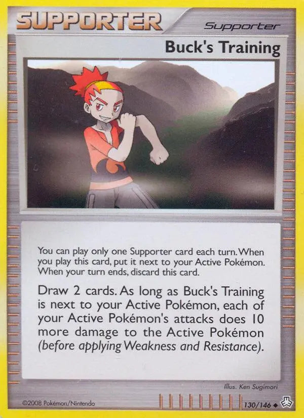 Buck's Training (130/146) [Diamond & Pearl: Legends Awakened] Pokémon