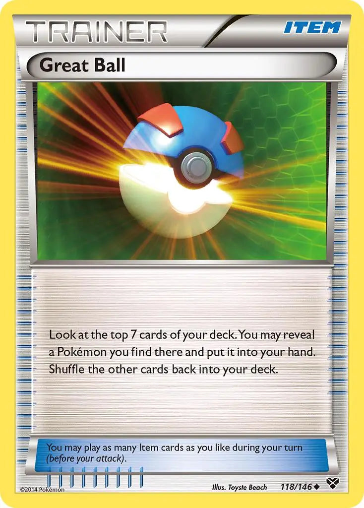 Great Ball (118/146) [XY: Base Set] Pokémon