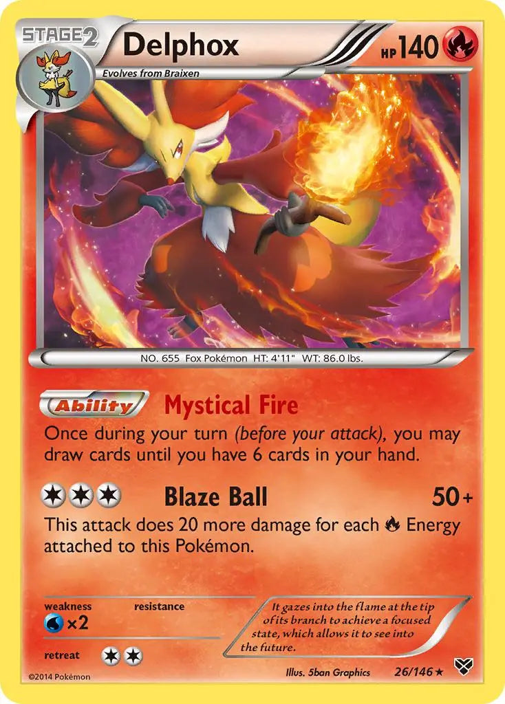 Delphox (26/146) [XY: Base Set] Pokémon