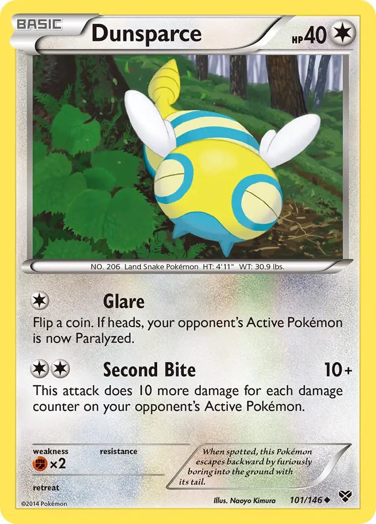 Dunsparce (101/146) [XY: Base Set] Pokémon