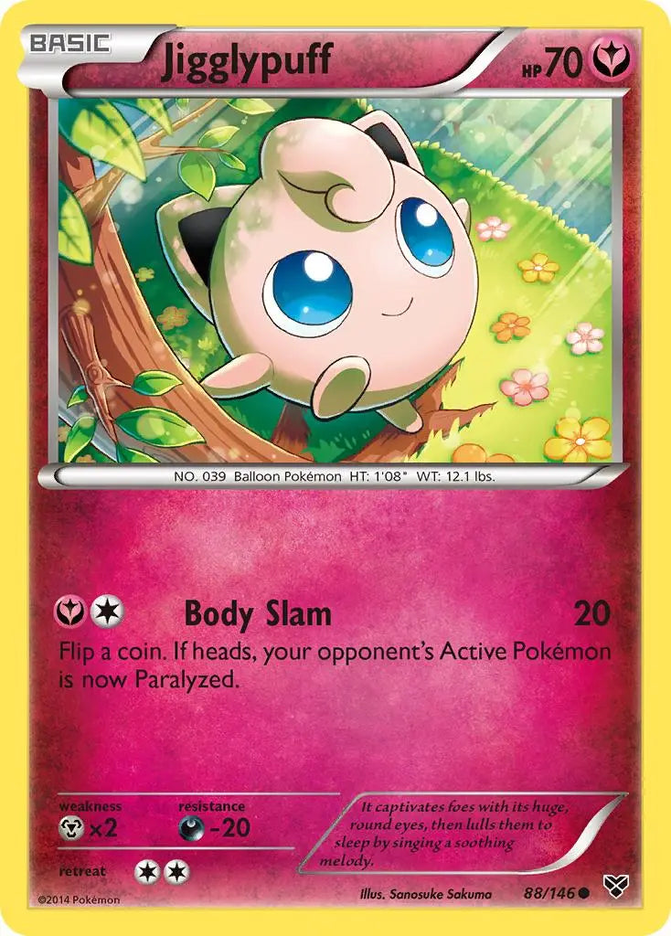 Jigglypuff (88/146) [XY: Base Set] Pokémon