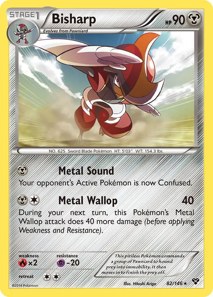 Bisharp (82/146) [XY: Base Set] Pokémon