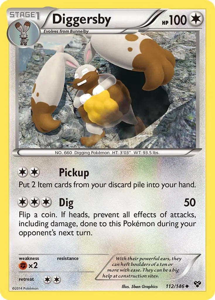 Diggersby (112/146) [XY: Base Set] Pokémon