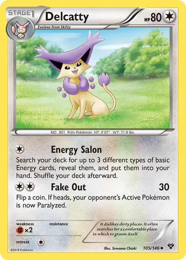 Delcatty (105/146) [XY: Base Set] Pokémon