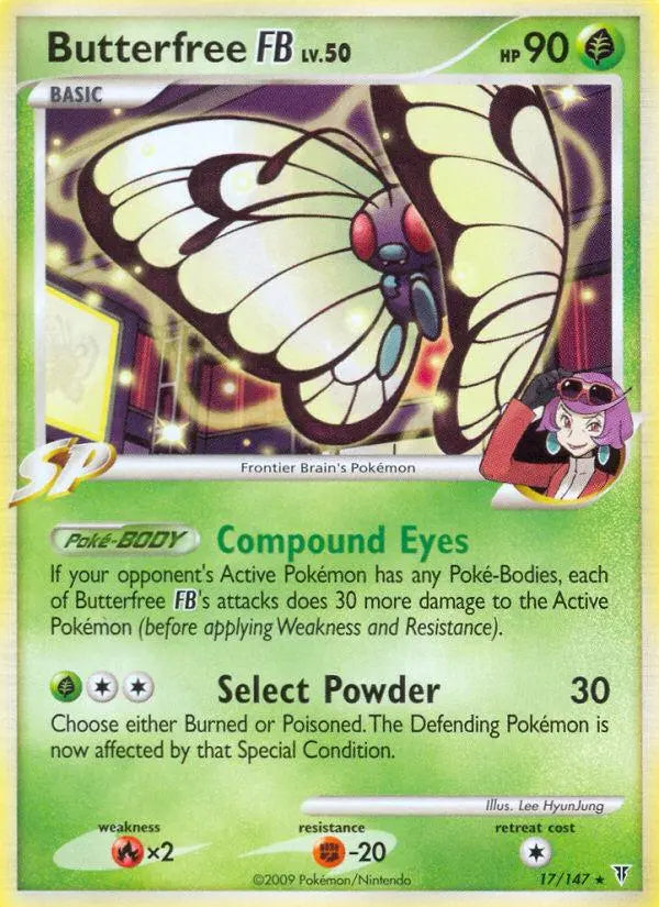 Butterfree FB (17/147) [Platinum: Supreme Victors] Pokémon