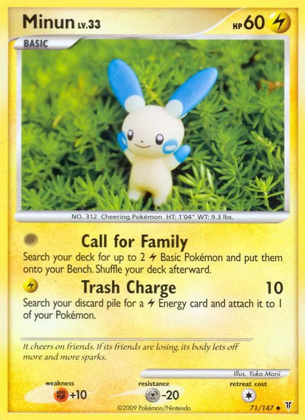 Minun (71/147) [Platinum: Supreme Victors] Pokémon