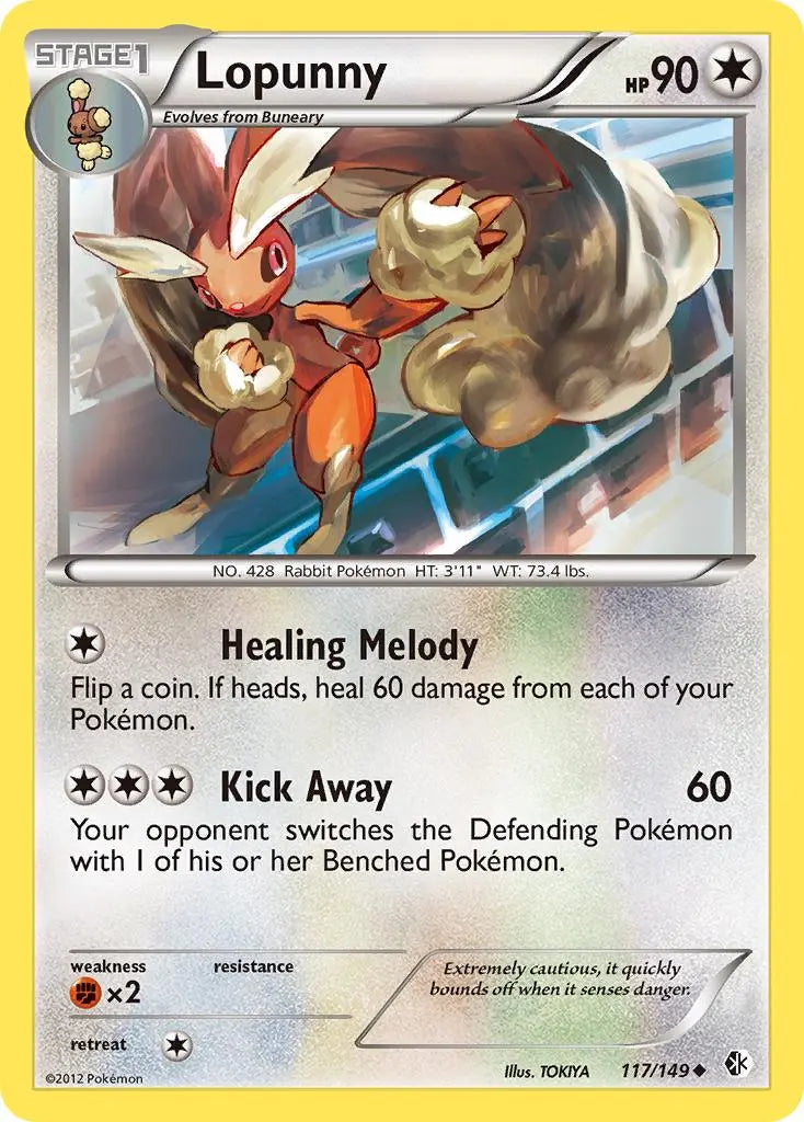 Lopunny (117/149) [Black & White: Boundaries Crossed] Pokémon