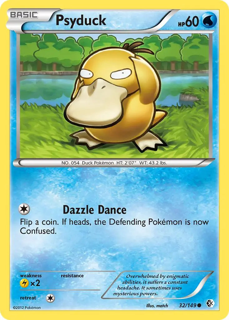 Psyduck (32/149) [Black & White: Boundaries Crossed] Pokémon