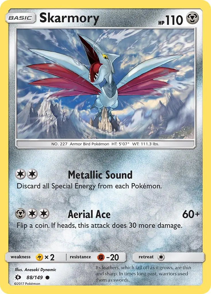 Skarmory (88/149) [Sun & Moon: Base Set] Pokémon