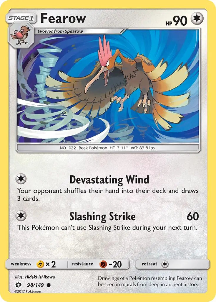 Fearow (98/149) [Sun & Moon: Base Set] Pokémon