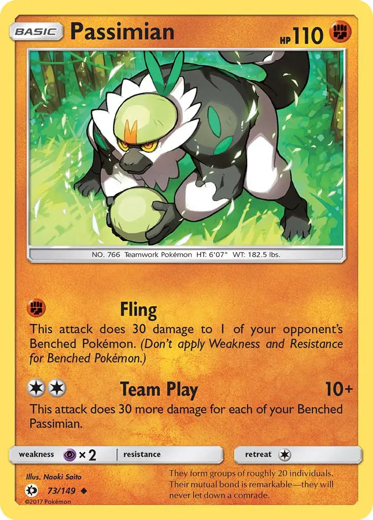 Passimian (73/149) [Sun & Moon: Base Set] Pokémon