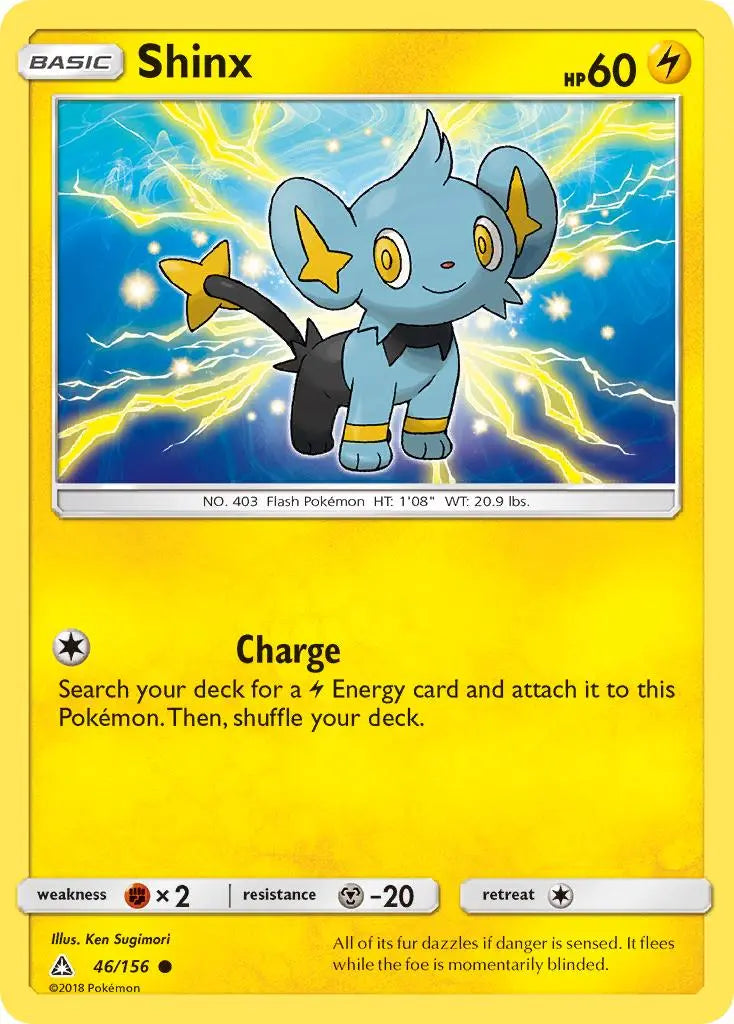 Shinx (46/156) [Sun & Moon: Ultra Prism] Pokémon