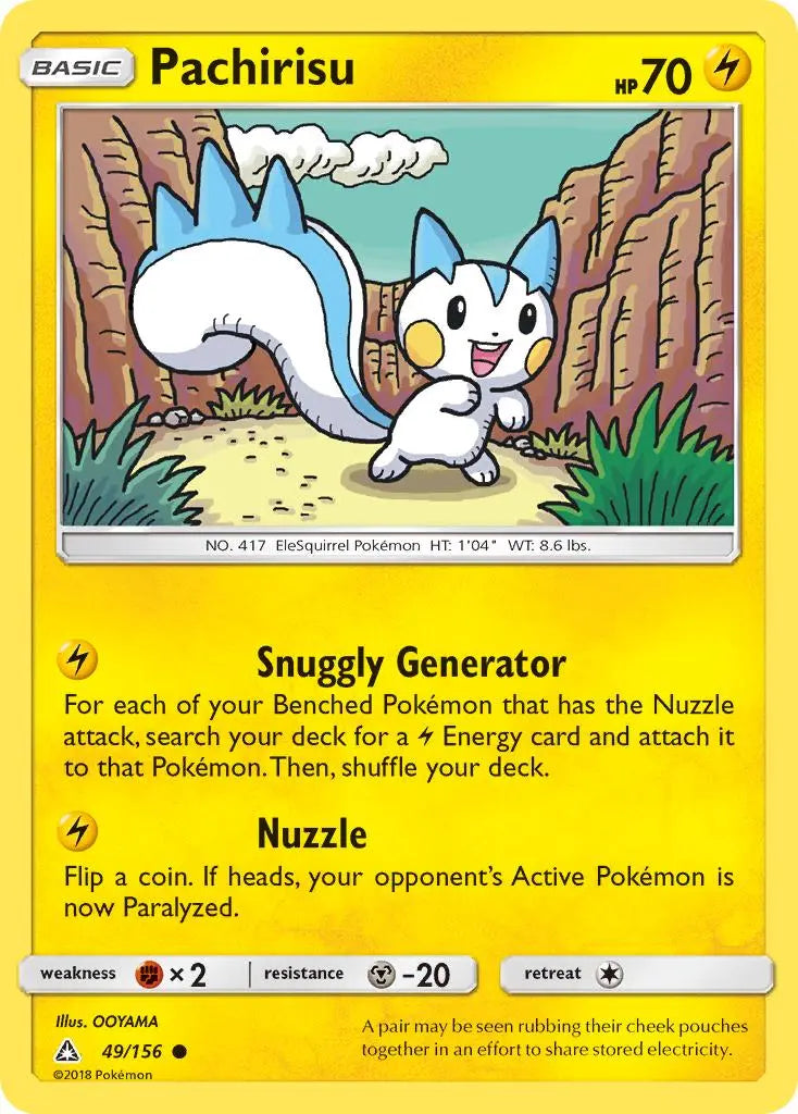 Pachirisu (49/156) [Sun & Moon: Ultra Prism] Pokémon