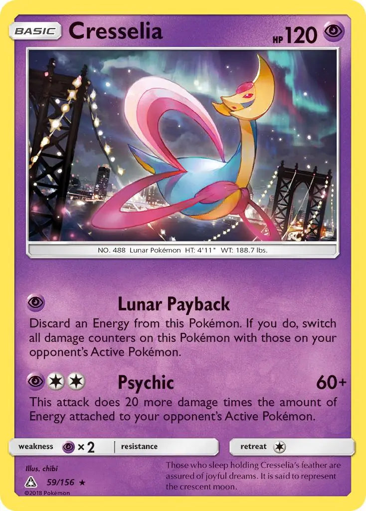 Cresselia (59/156) [Sun & Moon: Ultra Prism] Pokémon