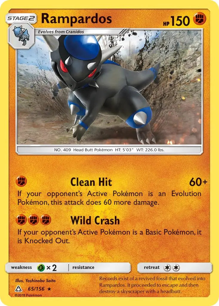 Rampardos (65/156) [Sun & Moon: Ultra Prism] Pokémon