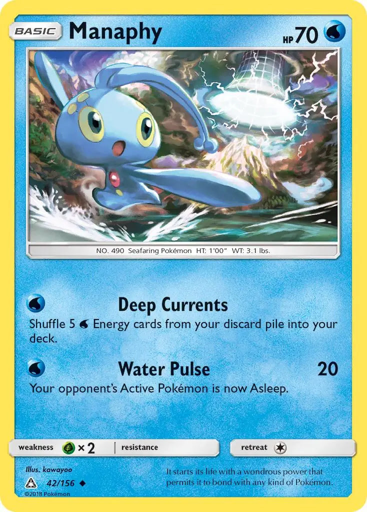 Manaphy (42/156) [Sun & Moon: Ultra Prism] Pokémon